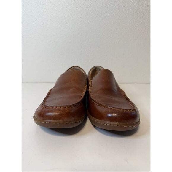 Born Brompton Slip-On Tan Loafers Size 11